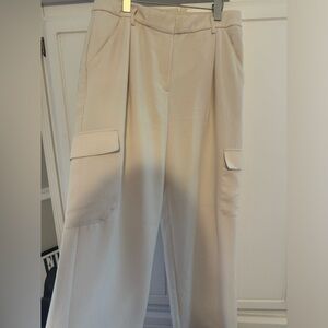 Express Women's Beige Cargo Trousers